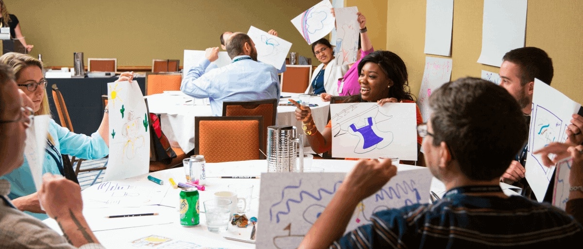 Visual Note-Taking Workshops to learn a graphic facilitation methodology